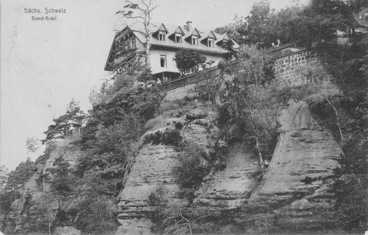 Hotel Brand-Baude Hohnstein Exterior foto