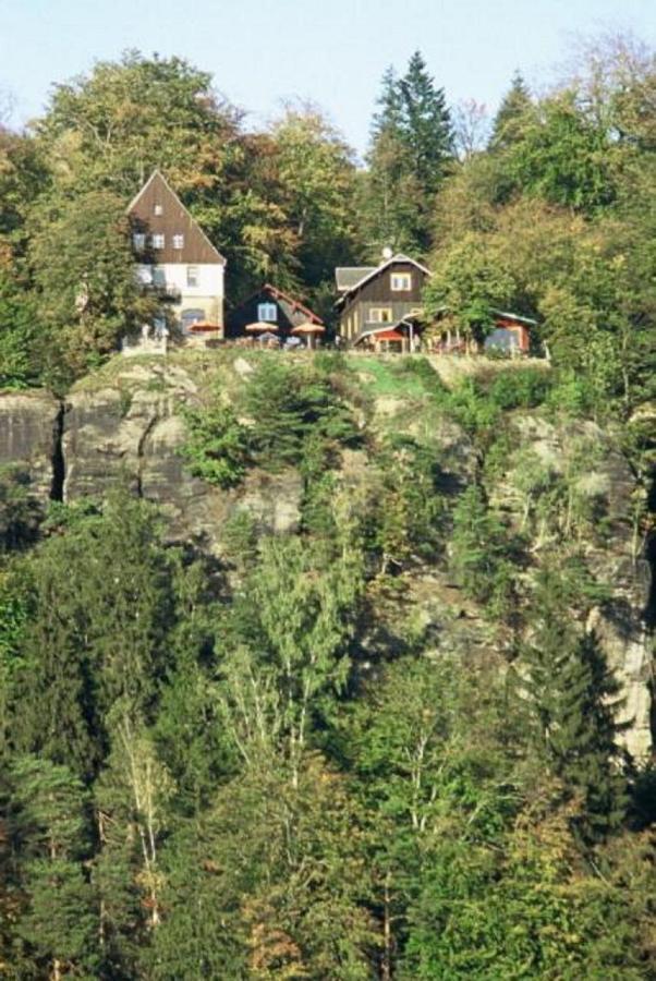 Hotel Brand-Baude Hohnstein Exterior foto