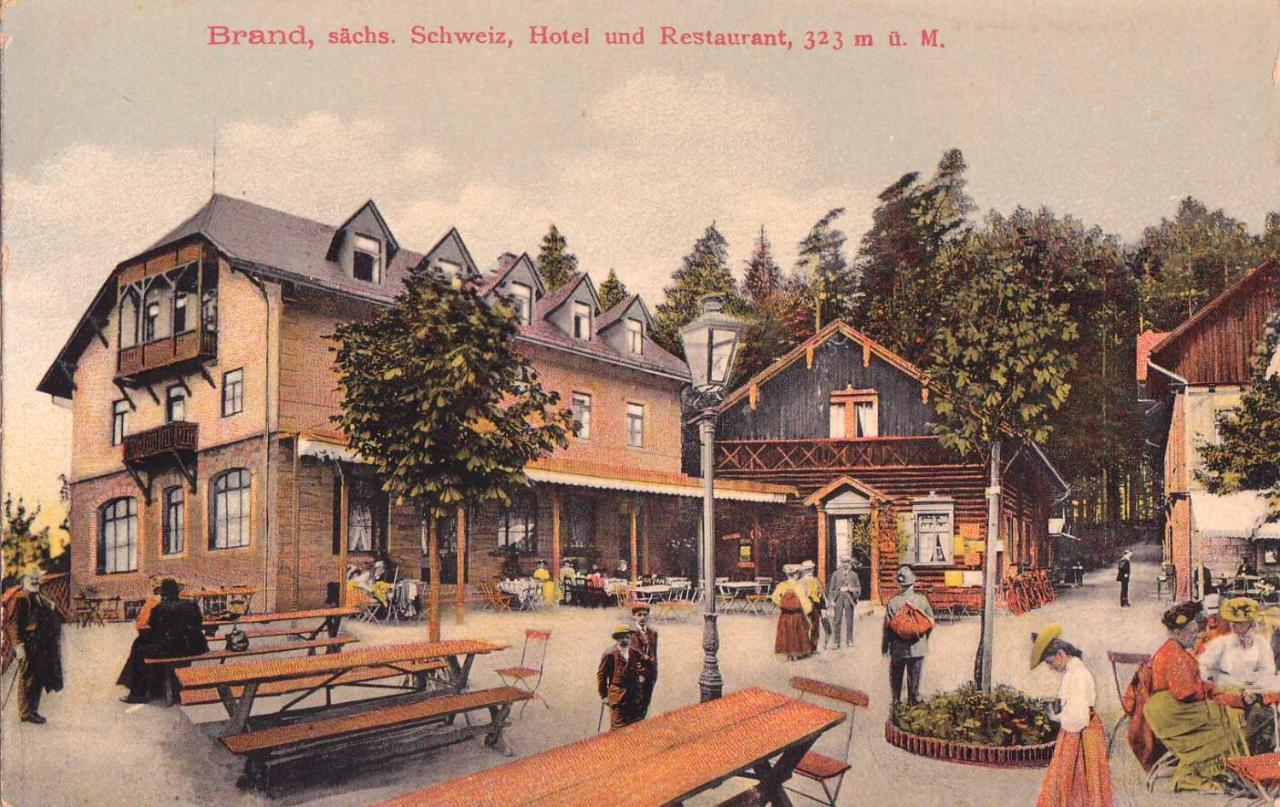 Hotel Brand-Baude Hohnstein Exterior foto