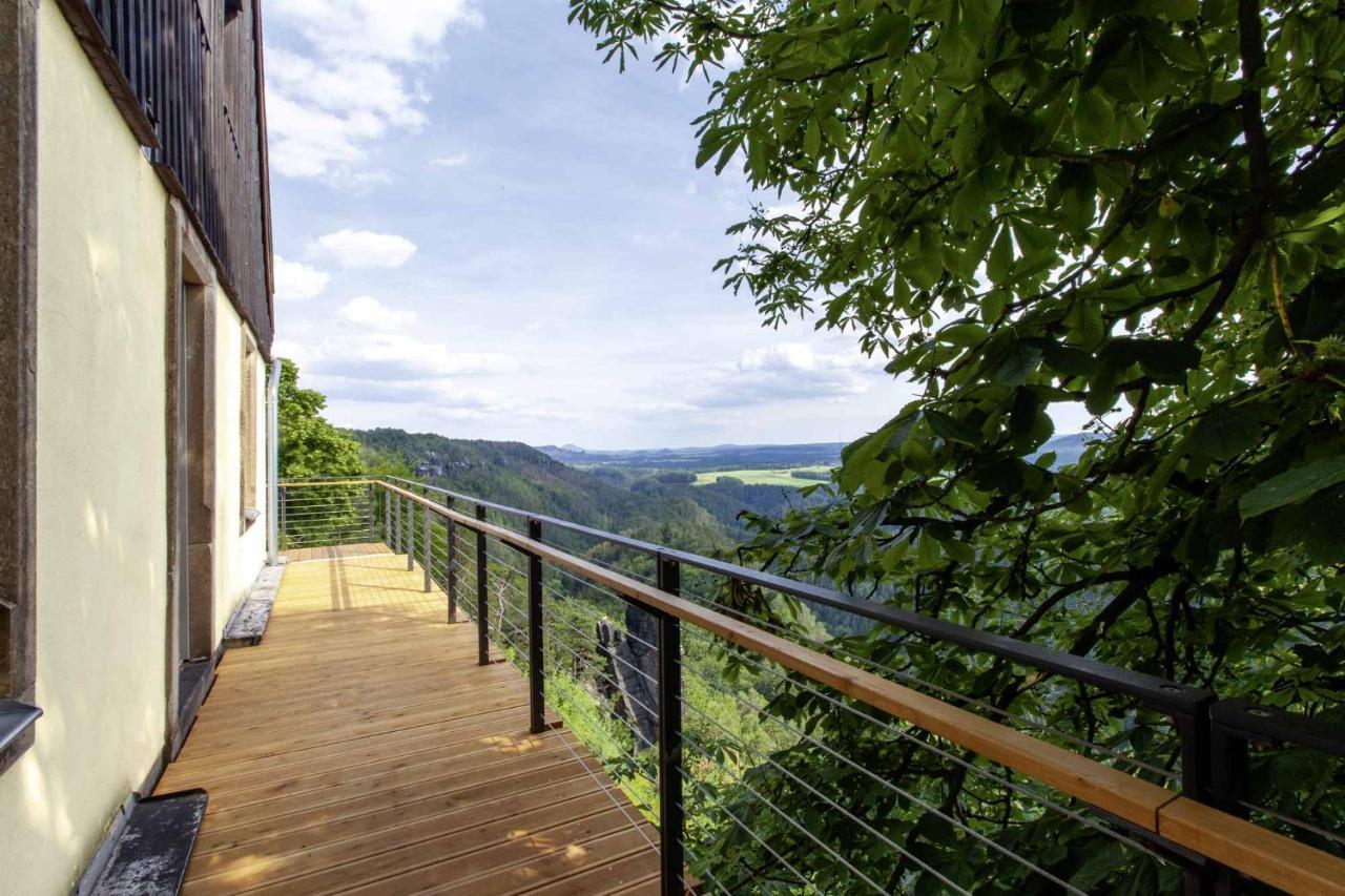 Hotel Brand-Baude Hohnstein Exterior foto